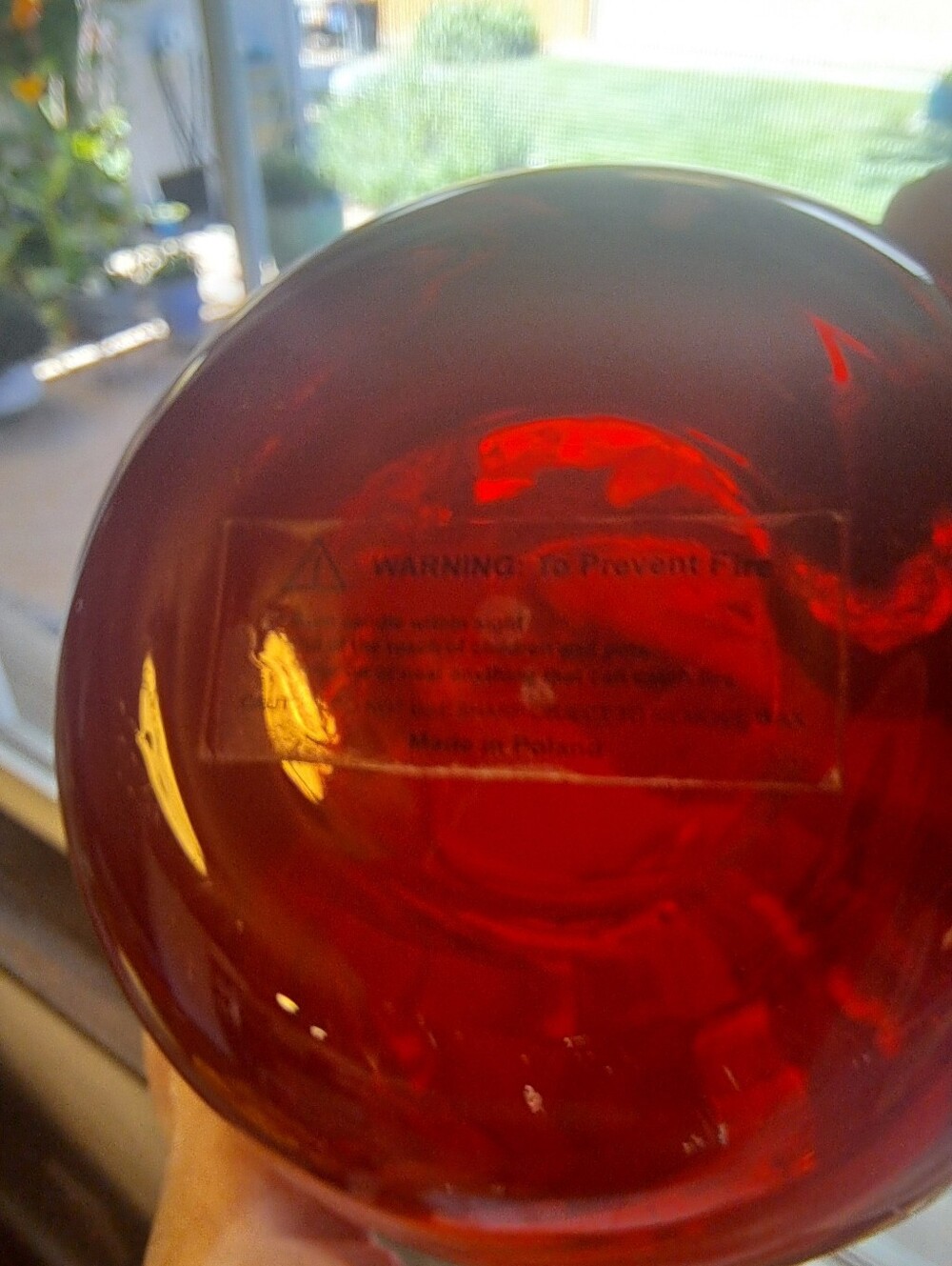 Crate & Barrel Diva Ruby Red Glass Votive Candle Holders Pair Made In Poland - Picture 4 of 5